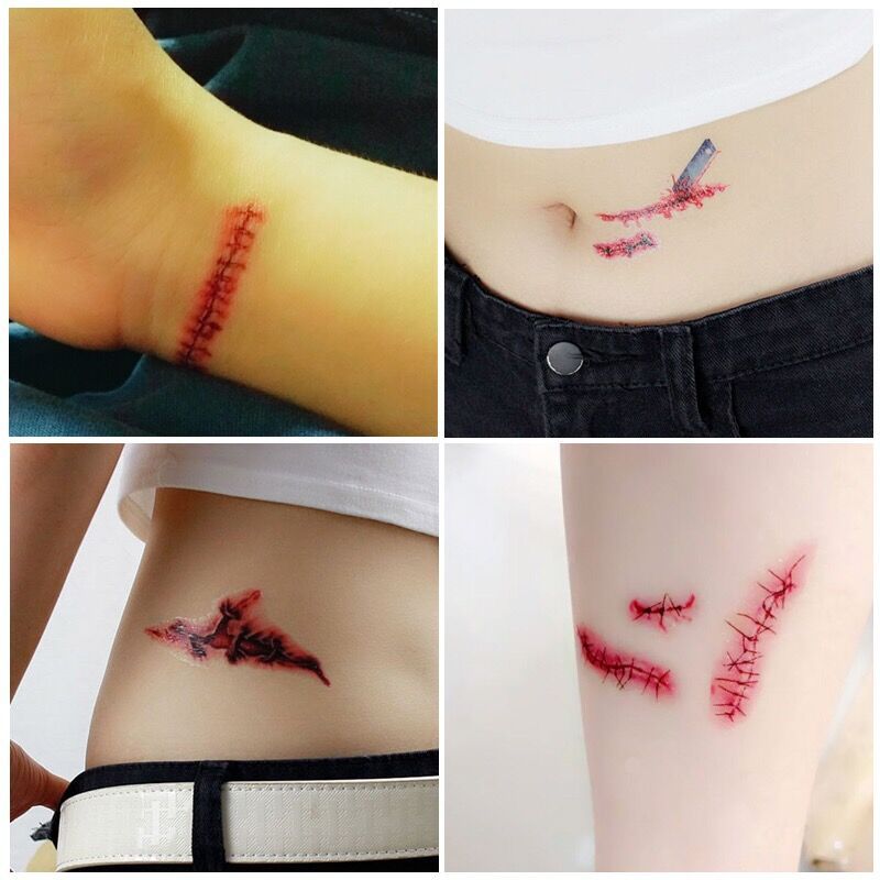 Halloween Tattoo Stickers