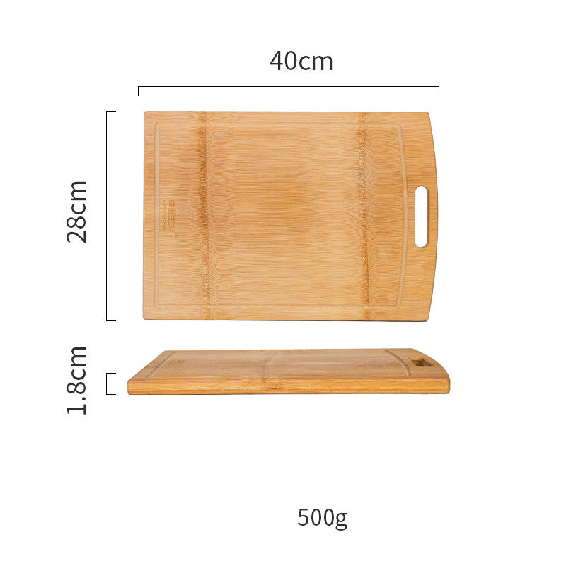 Bamboo Cutting Board - Fruit & Meat Chopping Board for Kitchen