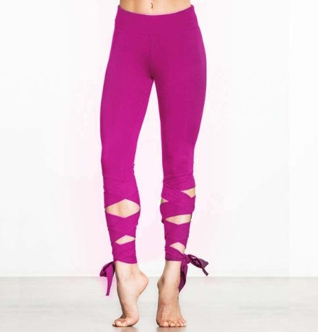 Yoga Sports Tight Leggings for Women Fitness Pants Dance Ballet