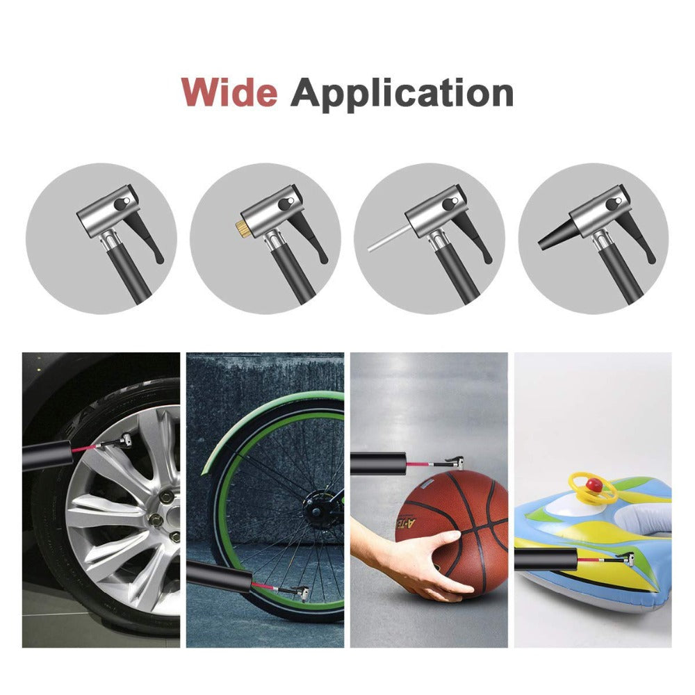 Handheld Car Tire Air Pump - Multifunction Portable Inflator