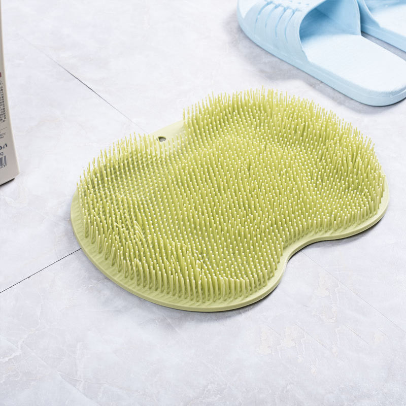 Massage Bath Brush Mat - Non-Slip Shower Foot Scrubber