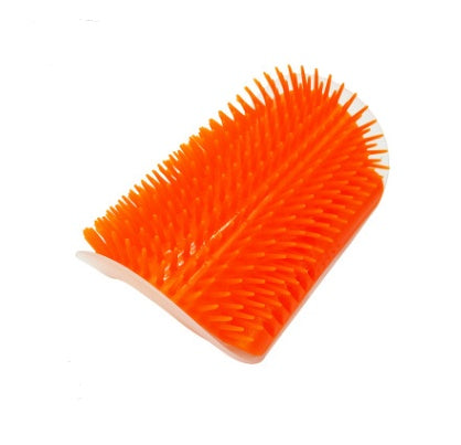 Cat Self-Grooming Corner Brush - Wall-Mounted Massage Comb for Cats