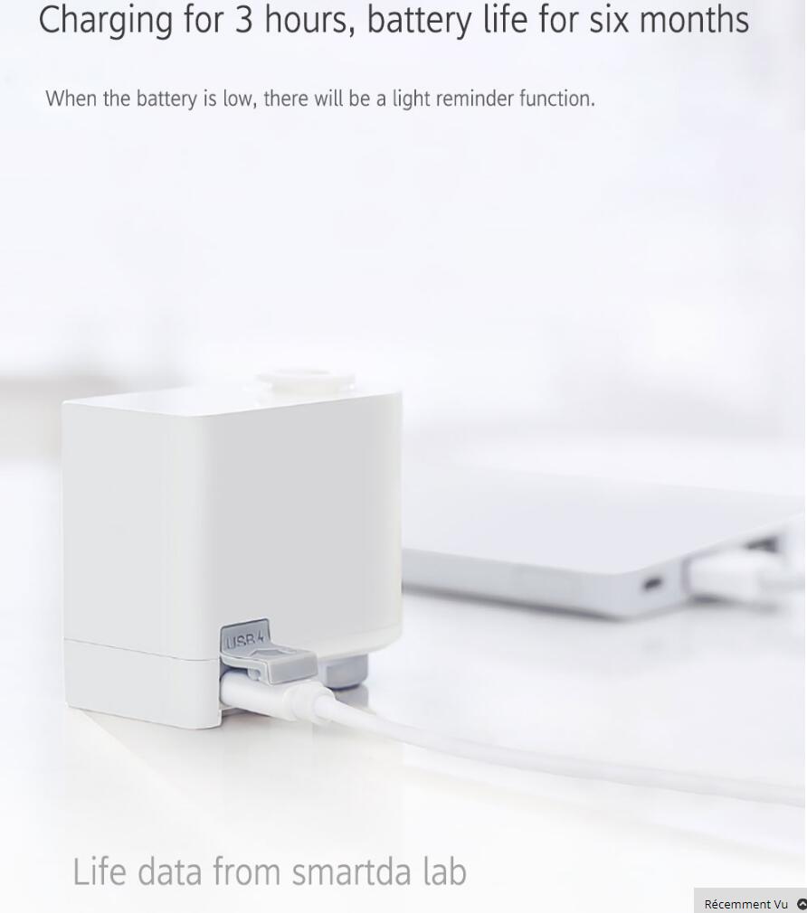 Infrared Sensor Faucet Water Saver - USB Rechargeable Touchless Tap Adapter