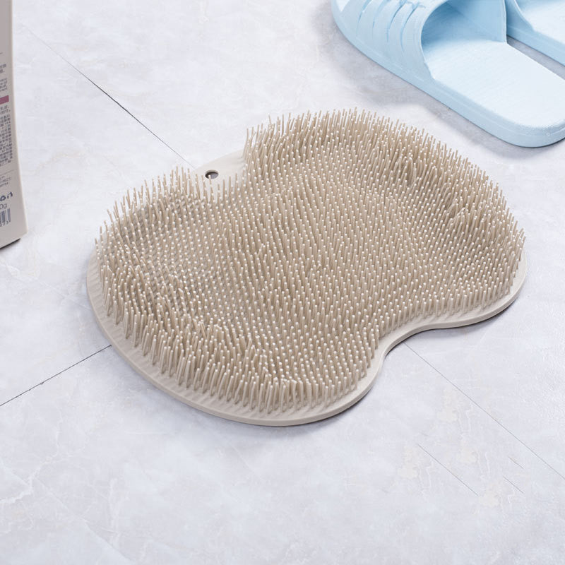 Massage Bath Brush Mat - Non-Slip Shower Foot Scrubber
