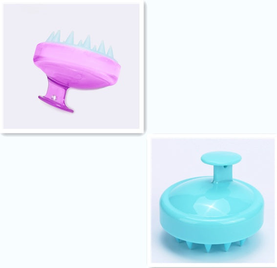 Silicone Shampoo Brush Massage Scalp Hair