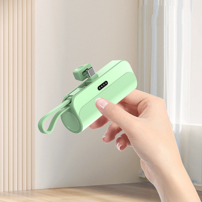 Mini Capsule Wireless Power Bank - Pocket Portable Phone Charger