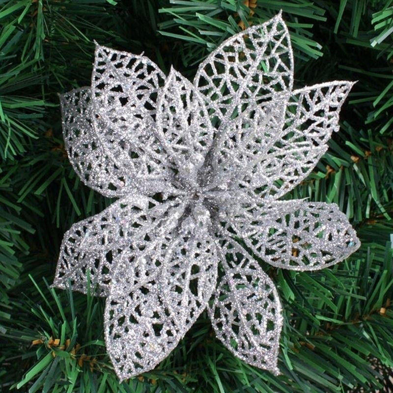 Christmas Decorations – 10cm (3.9in) Blue | Xmas Holiday Decor