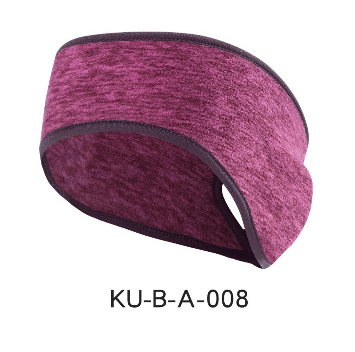 Winter Running Horsetail Hole Earmuffs Windproof and Cold