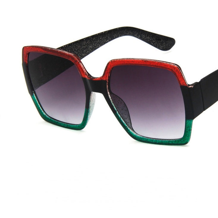 Colorful Glitter Sunglasses Retro