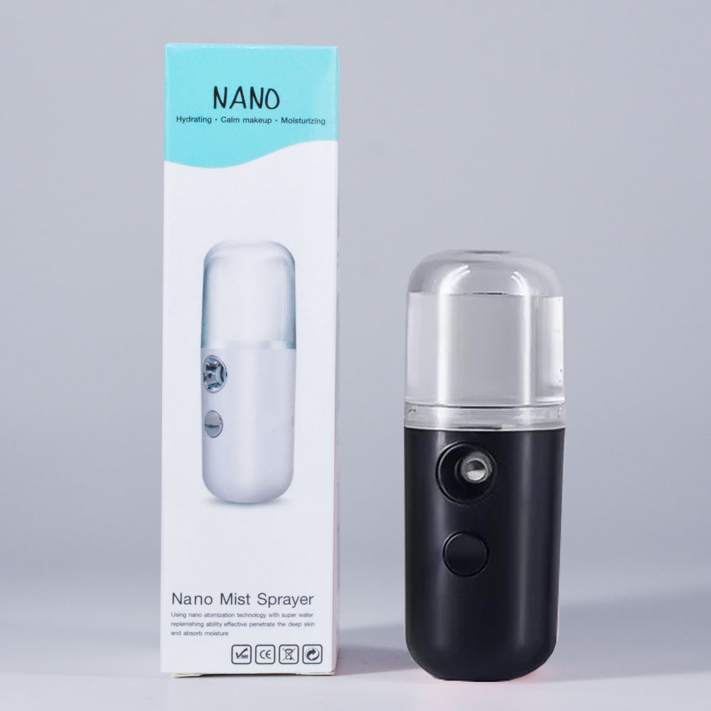 Portable Rechargeable Nano Face Mist Sprayer - Hydration Facial Steamer