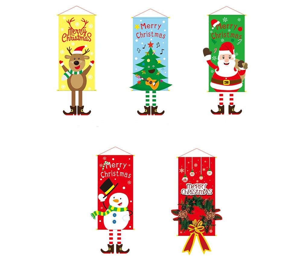 Christmas Window Decoration | Xmas Holiday Decor