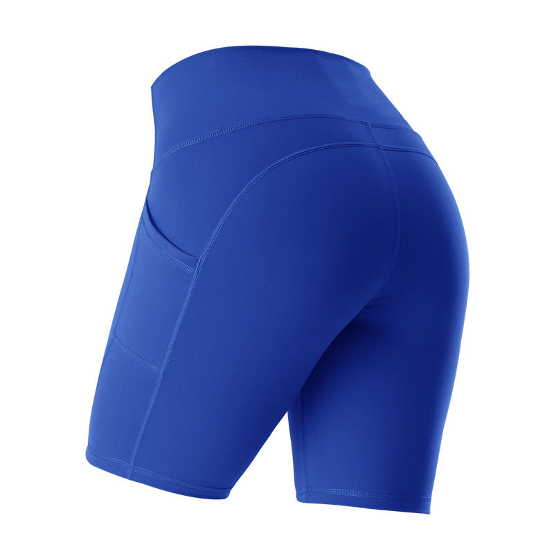 High Waist Fitness Gym Workout Leggings with Pockets Athletic Yoga