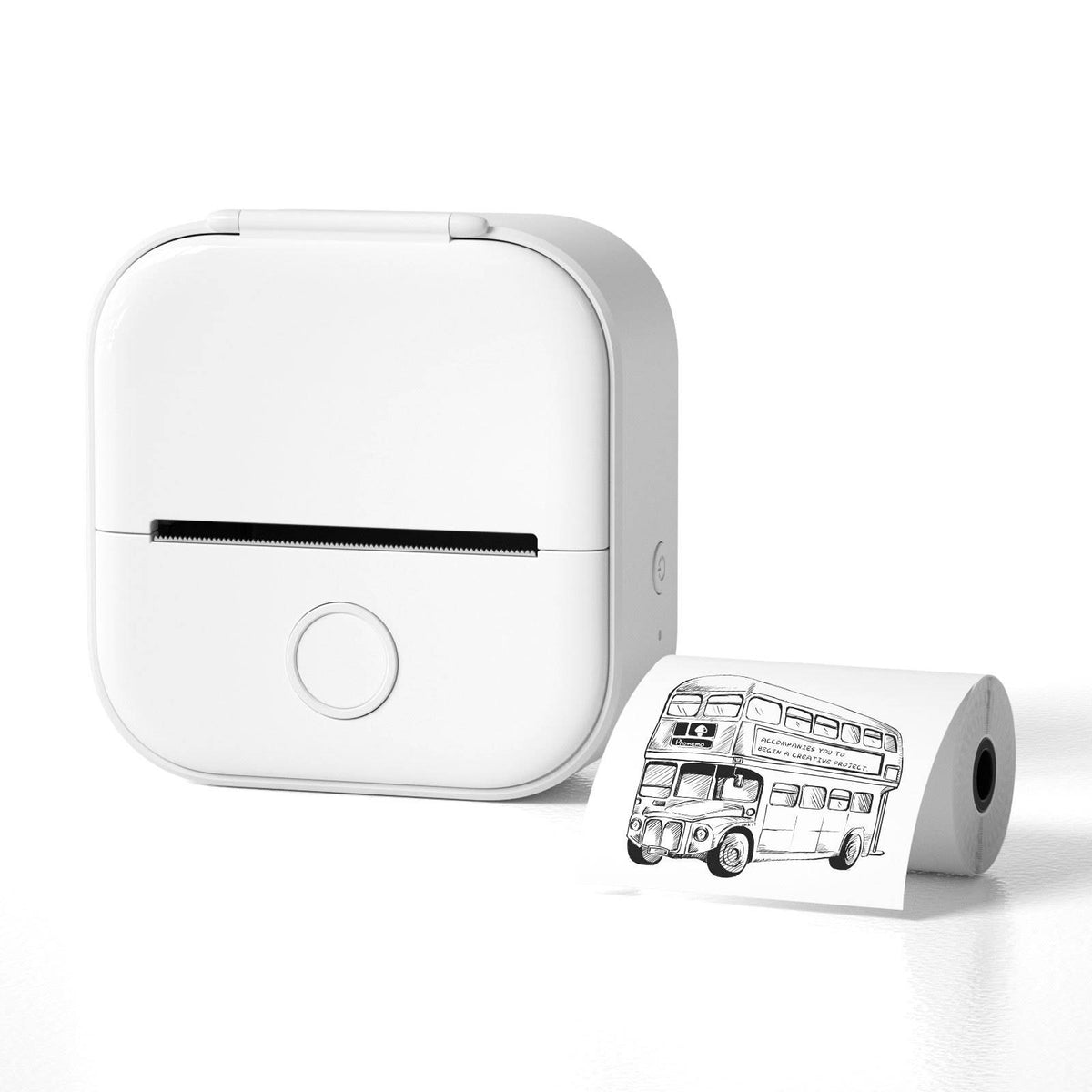 Mini Pocket Portable Printer - Bluetooth Photo & Label Printer