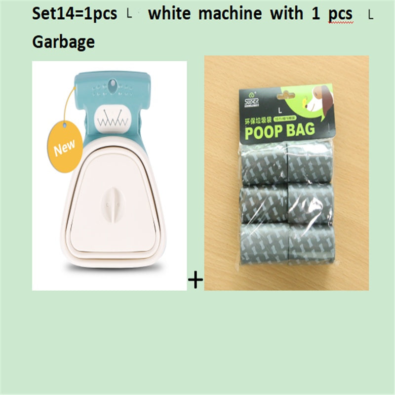 Foldable Travel Pooper Scooper - Portable Dog Poop Scoop with Degradable Bags