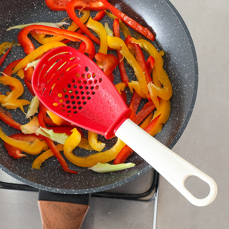Multifunctional Slotted Spoon & Grinder - Kitchen Utensil