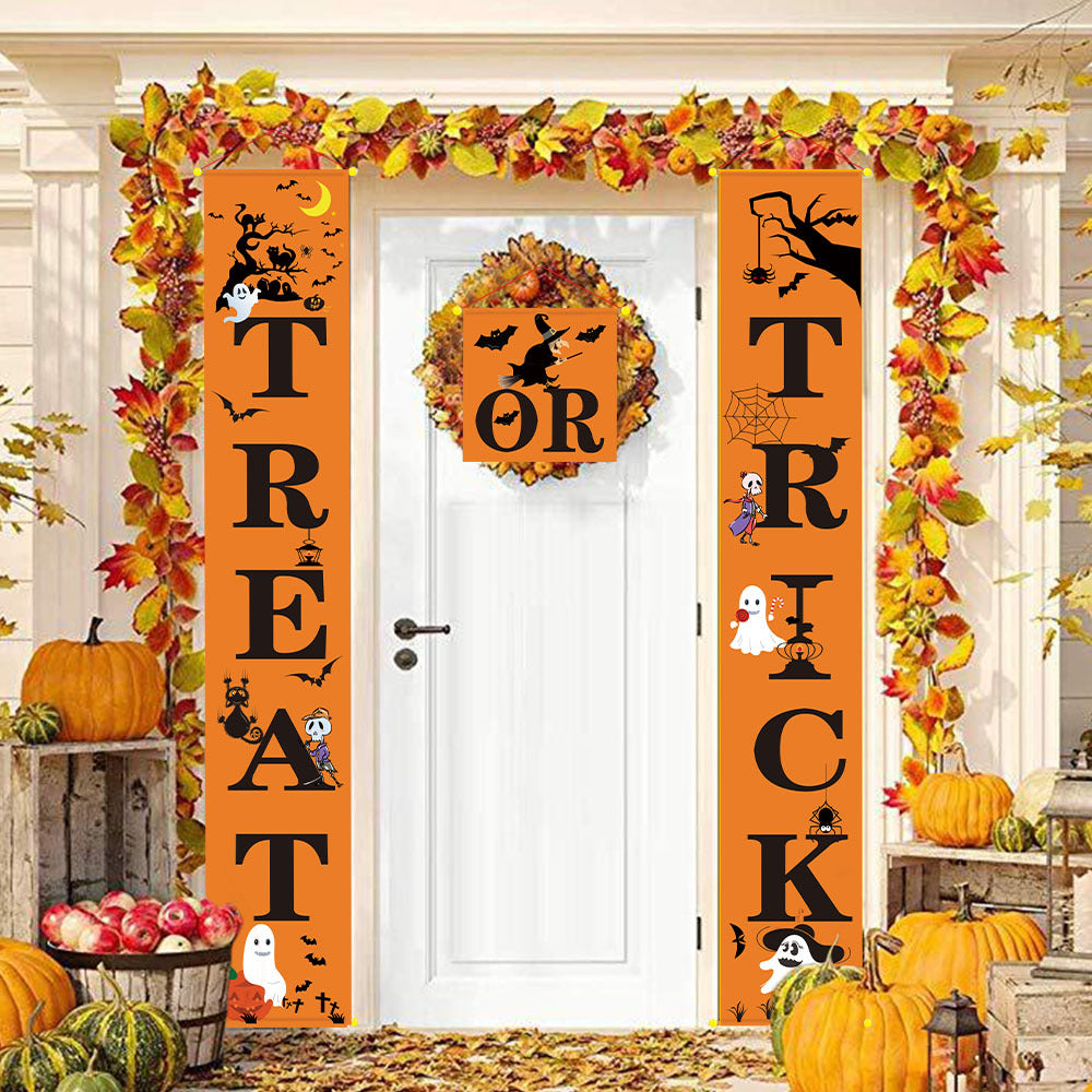 Halloween Decoration Outdoor Banner Couplets