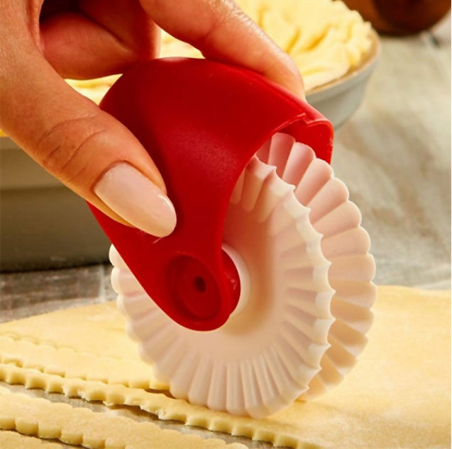 Pastry Lattice Roller Cutter - Pie & Pizza Dough Decoration Baking Tool