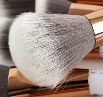 11 Sets of Marble Makeup Brush with Beauty Kit 11