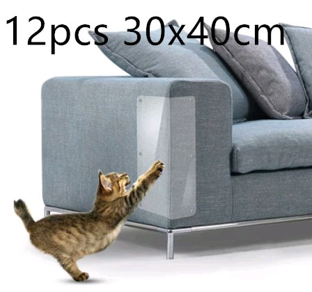 Cat Scratch Furniture Protector Pads - Anti-Scratch Sofa Guard Tape (Multi-Pack)