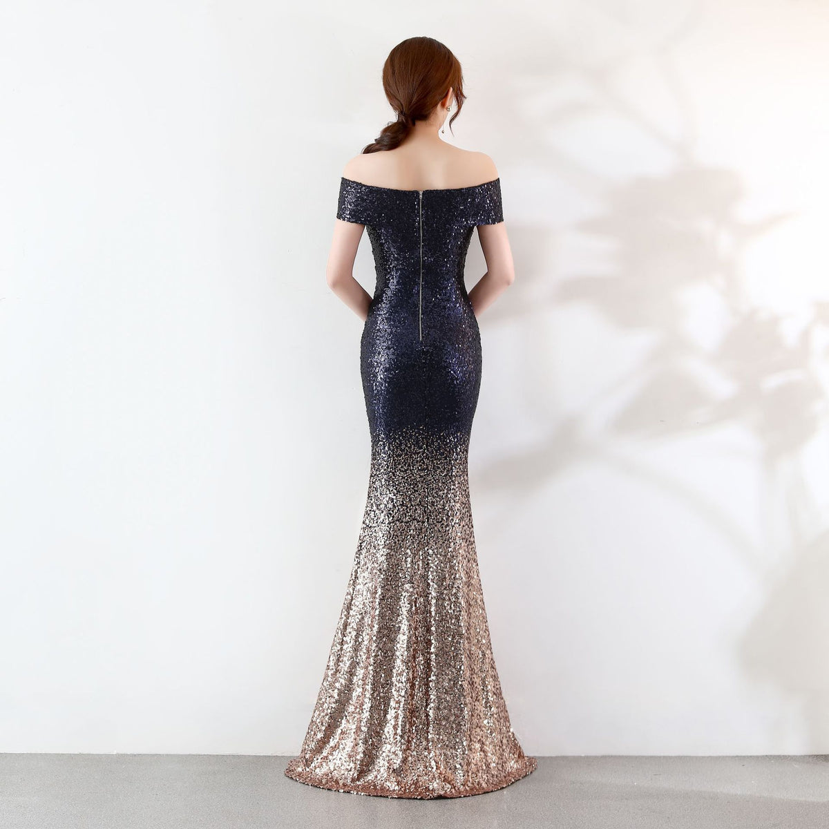 Birthday Party Dress Slimming Host Long