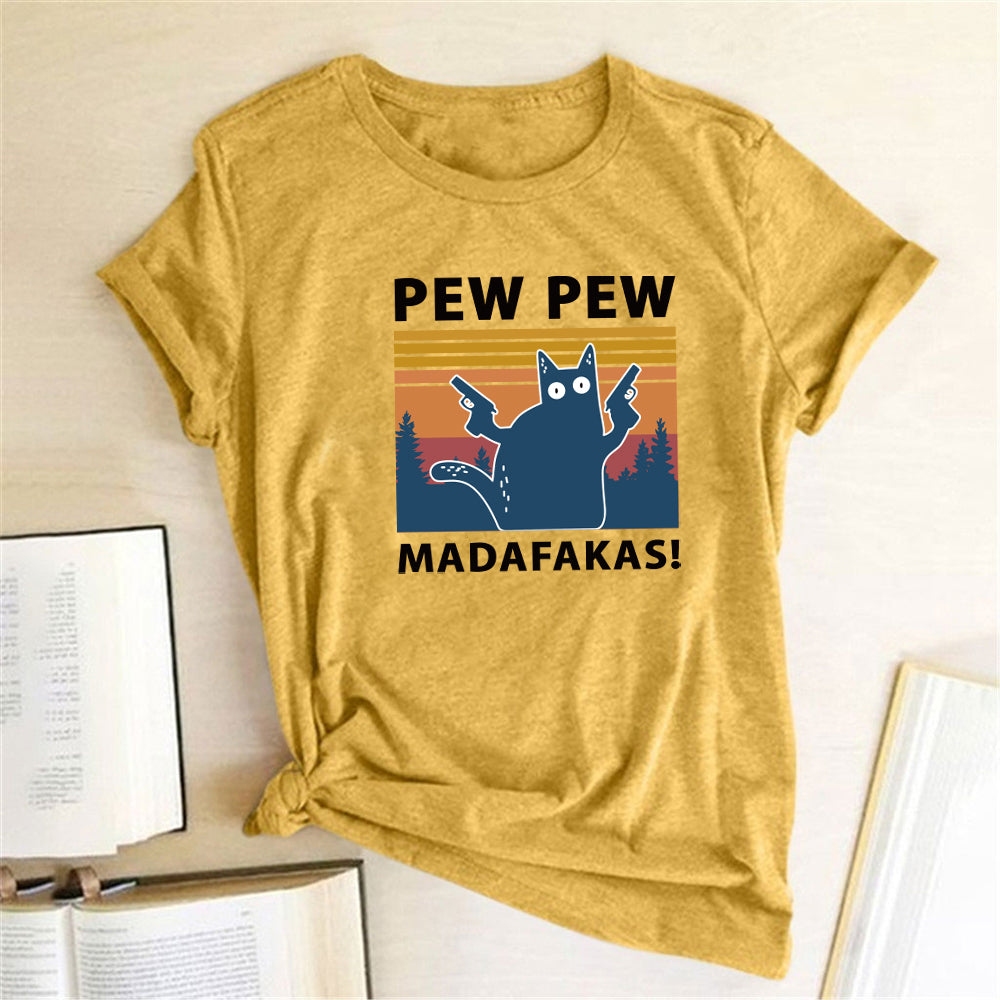 Short Sleeve Pew Maddakas T-Shirt Size Top