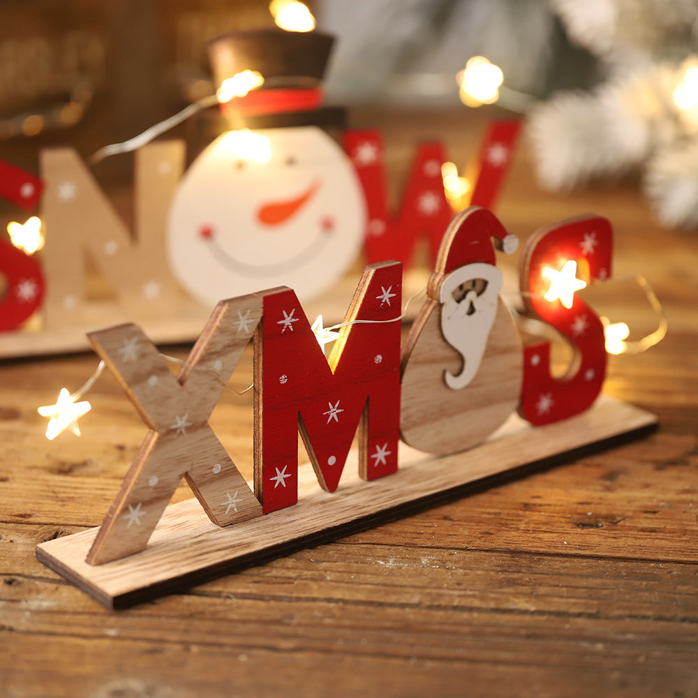 Christmas Wooden Ornament | Xmas Holiday Decor