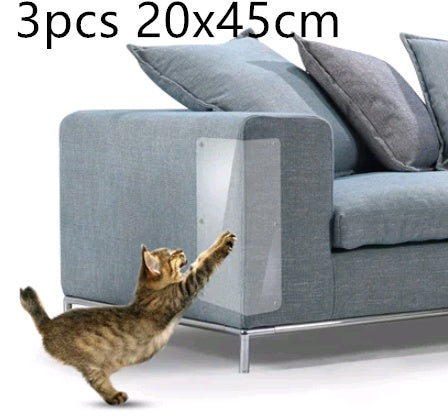 Cat Scratch Furniture Protector Pads - Anti-Scratch Sofa Guard Tape (Multi-Pack)