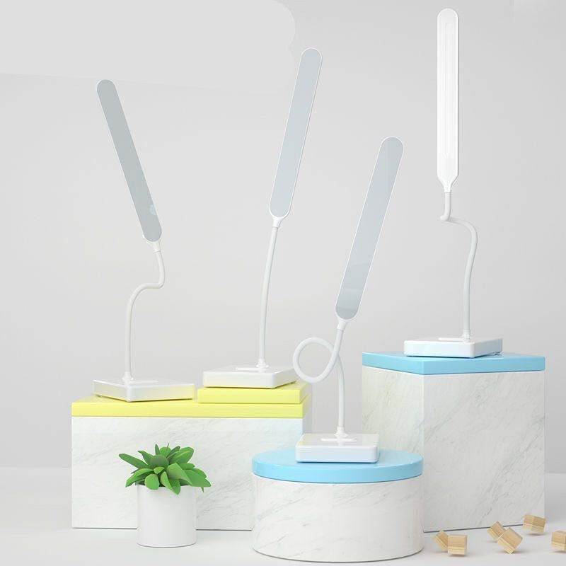 Folding USB Rechargeable LED Desk Lamp - Portable Reading Light