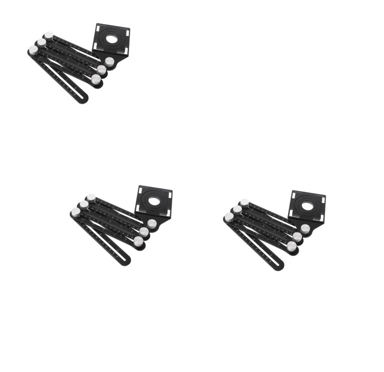 Aluminum Alloy 6-Level Folding Laptop Stand - Adjustable Angle