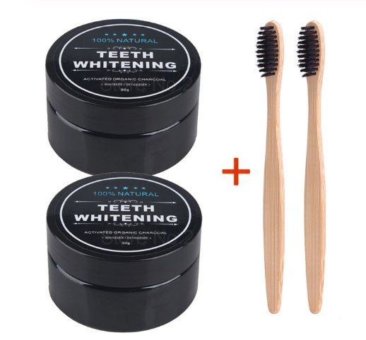 Charcoal Teeth Whitening Powder Activated Coconut Oral Hygiene