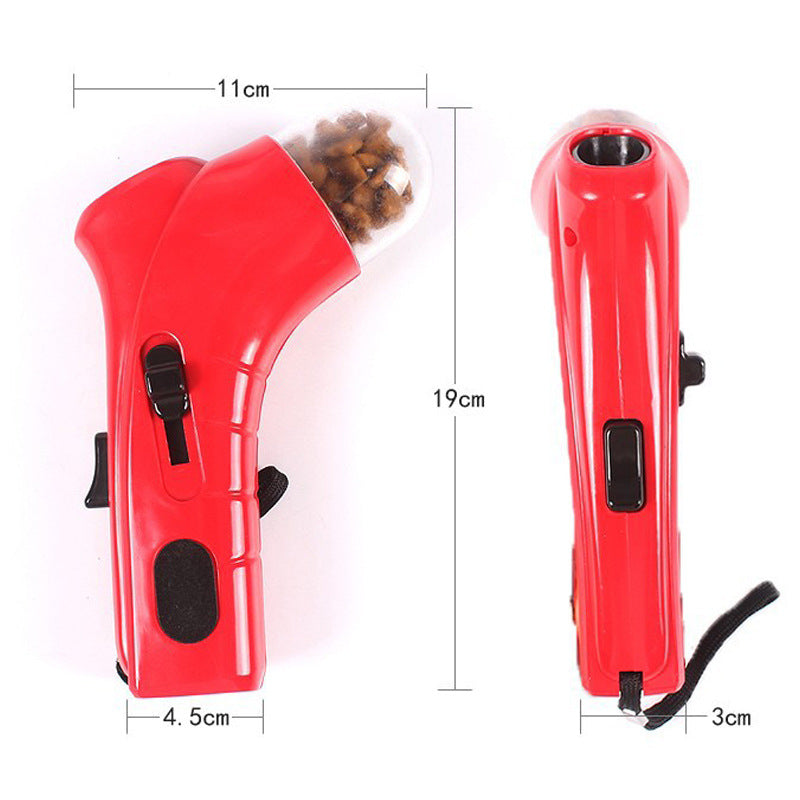 Pet Treat Catapult Launcher - Interactive Food Launcher Toy for Dogs & Cats