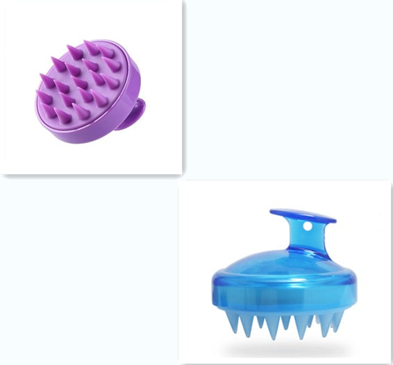 Silicone Shampoo Brush Massage Scalp Hair