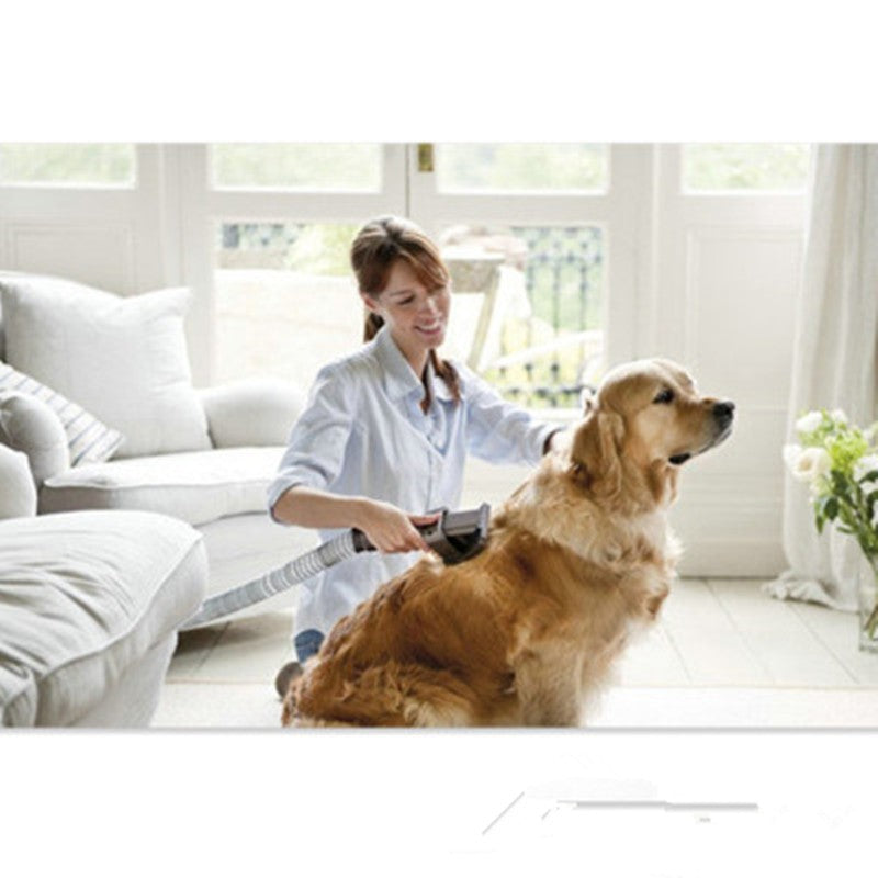 Pet Grooming Vacuum Brush Attachment - Deshedding Tool for Dogs & Cats