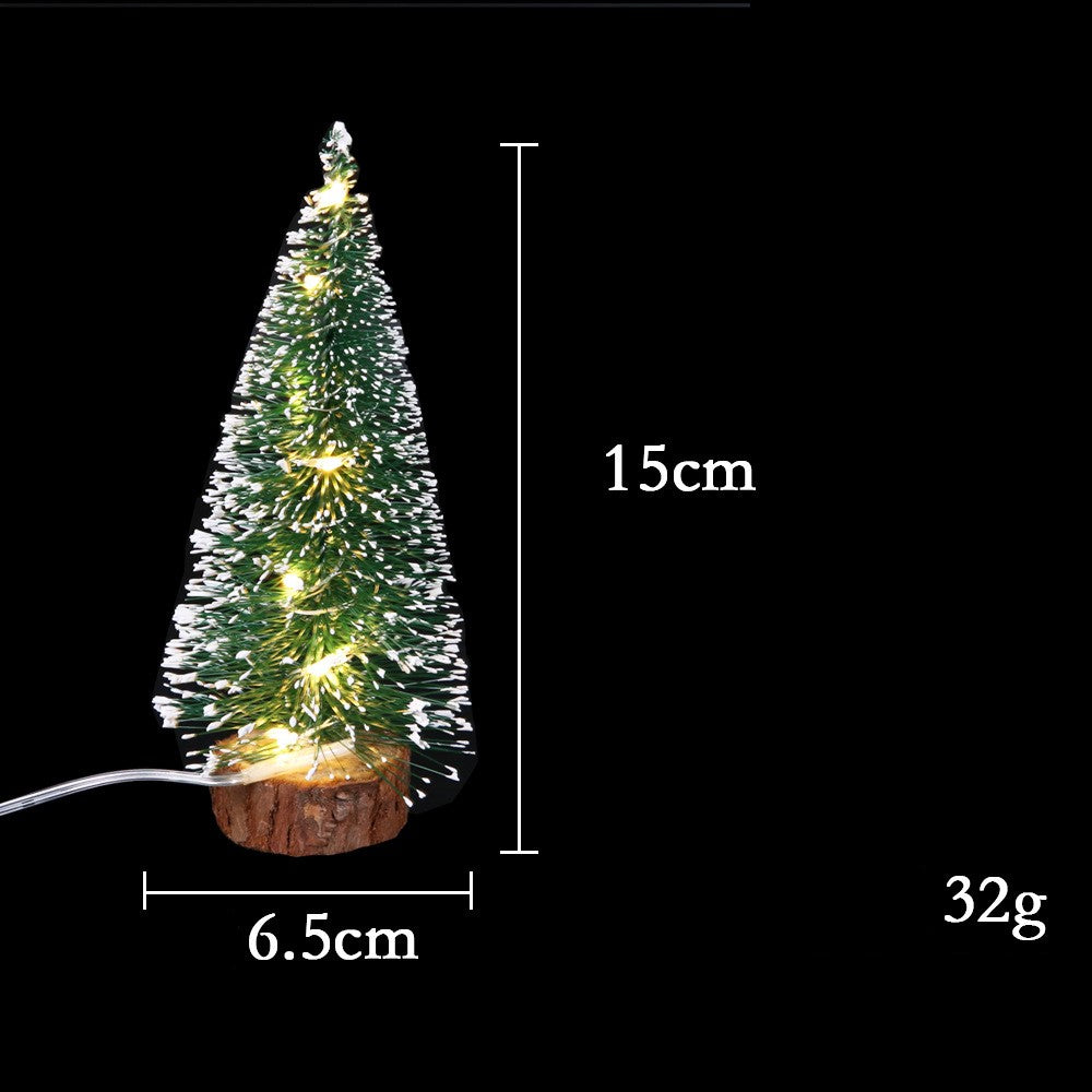 Christmas Decorations LED Lights Mini Tree | Xmas Holiday Decor