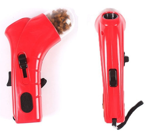Pet Treat Catapult Launcher - Interactive Food Launcher Toy for Dogs & Cats