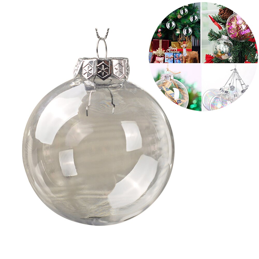 Christmas Transparent Ball | Xmas Holiday Decor