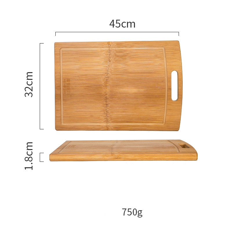 Bamboo Cutting Board - Fruit & Meat Chopping Board for Kitchen