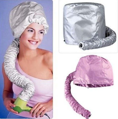 Hair Dryer Bonnet Hood – Hair Styling & Deep Conditioning Cap