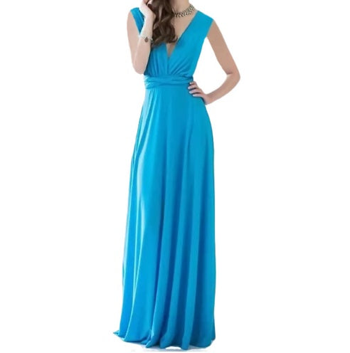 Women's Sexy Long Party Dress Club Floor-Length Summer Backless