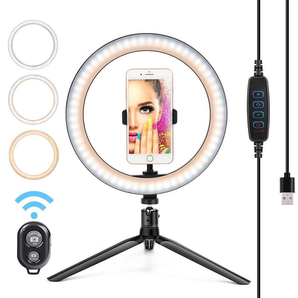 Ring Fill Light 10 Inch Selfie Whitening