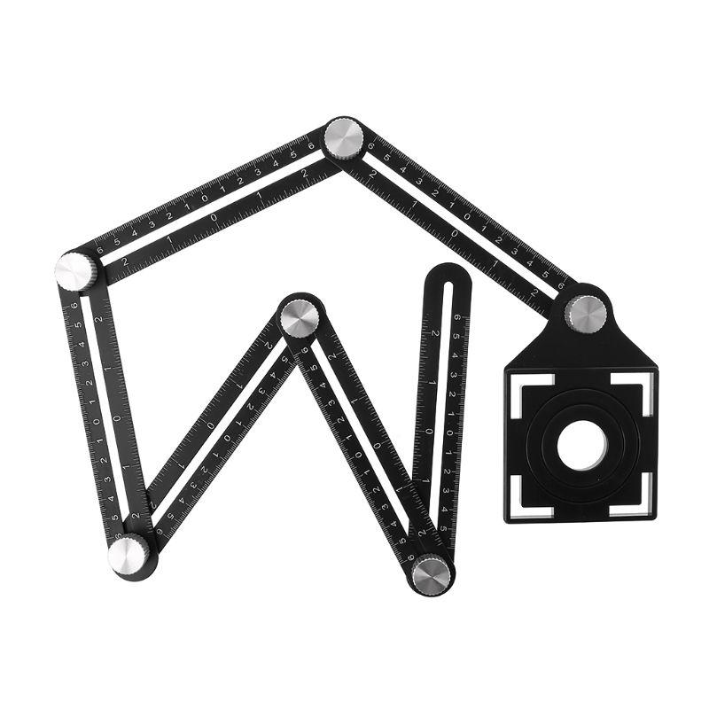 Aluminum Alloy 6-Level Folding Laptop Stand - Adjustable Angle