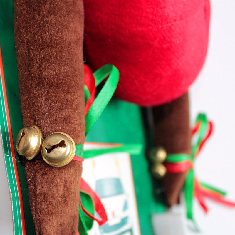 Christmas Car Decoration Antlers | Xmas Holiday Decor