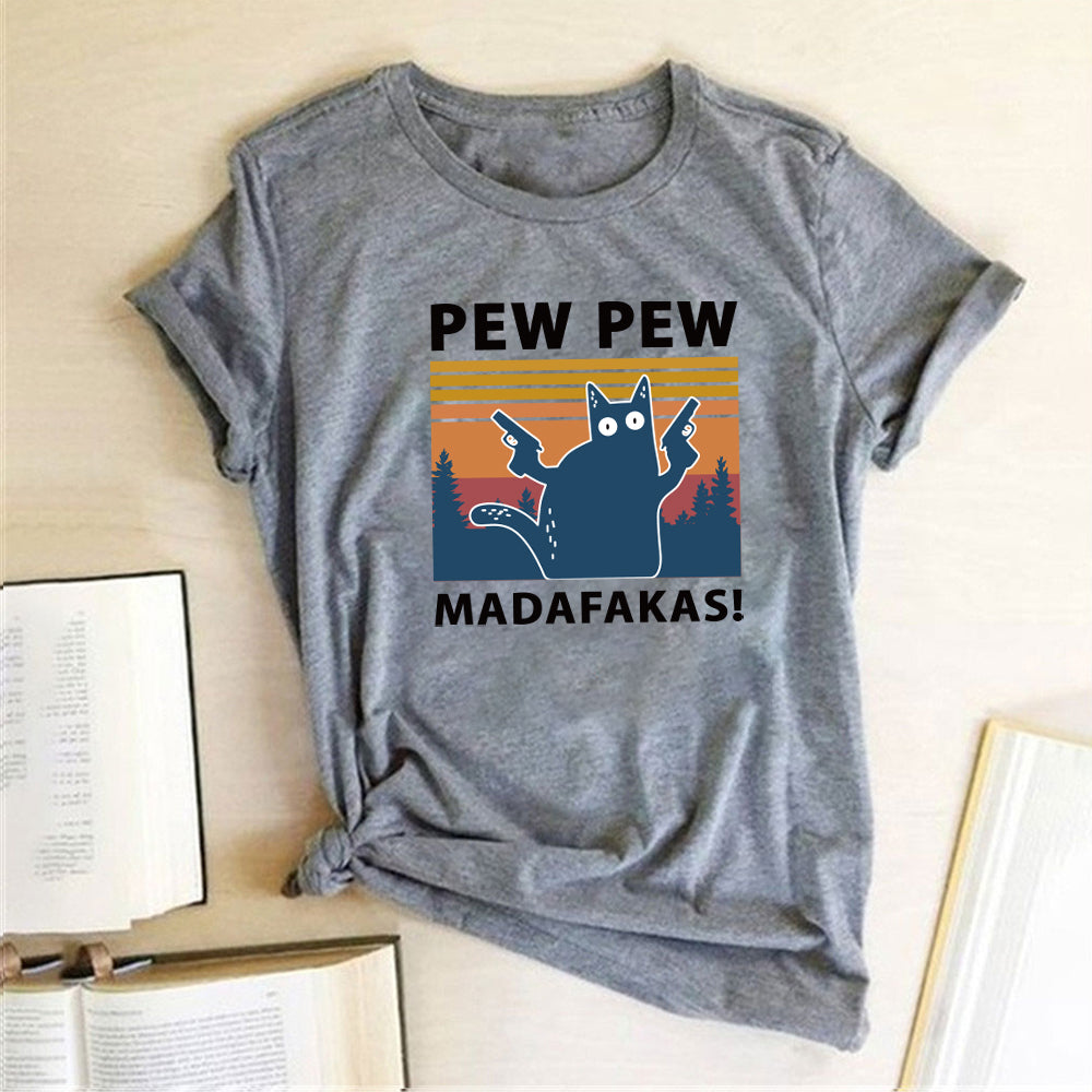 Short Sleeve Pew Maddakas T-Shirt Size Top