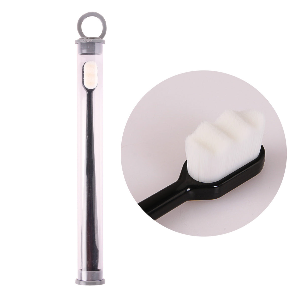Ultra-Fine Super Soft Bristle Toothbrush - Gentle Gum Care