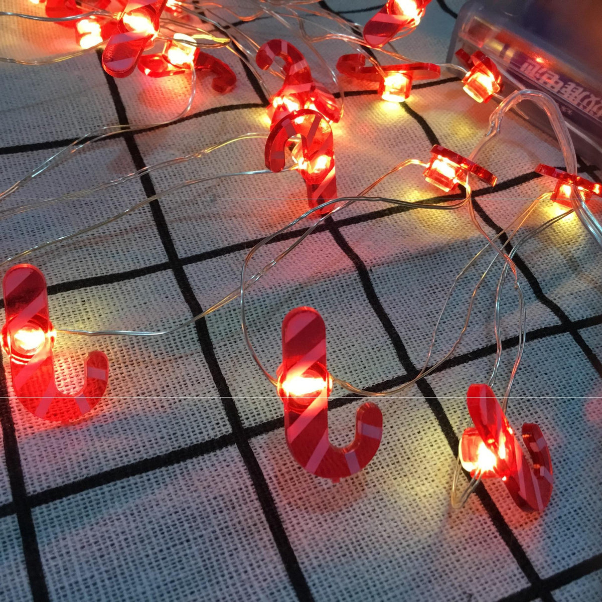 Christmas Deer Snowman Tree Lights | Xmas Holiday Decor