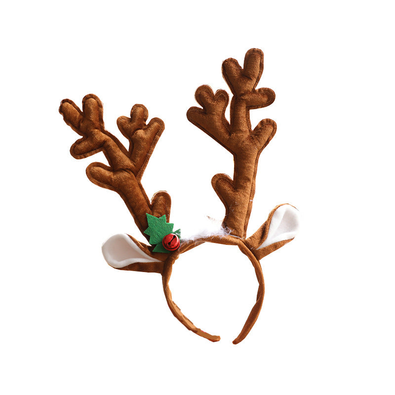 Christmas Big Deer Horn Headband | Holiday Gift