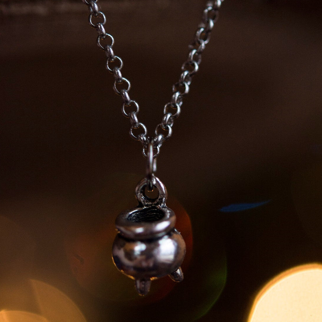 Halloween Jewelry Wizard Pendant