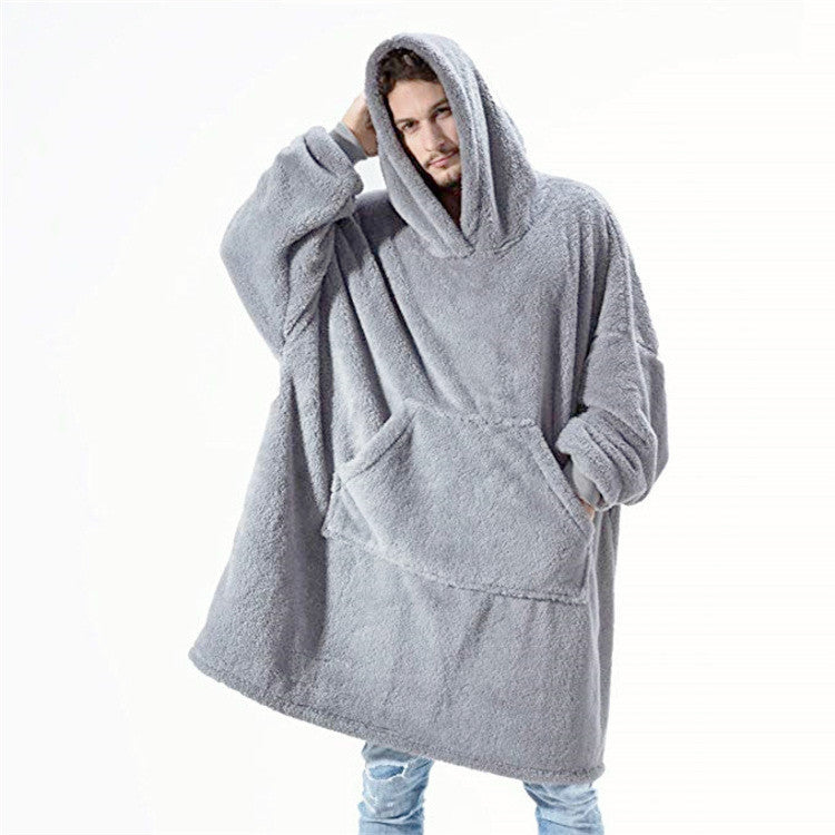Hoodie Sweatshirt with Big Pocket Tops Sweater Comfortable Loose