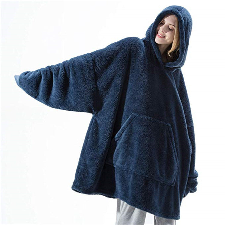 Hoodie Sweatshirt with Big Pocket Tops Sweater Comfortable Loose