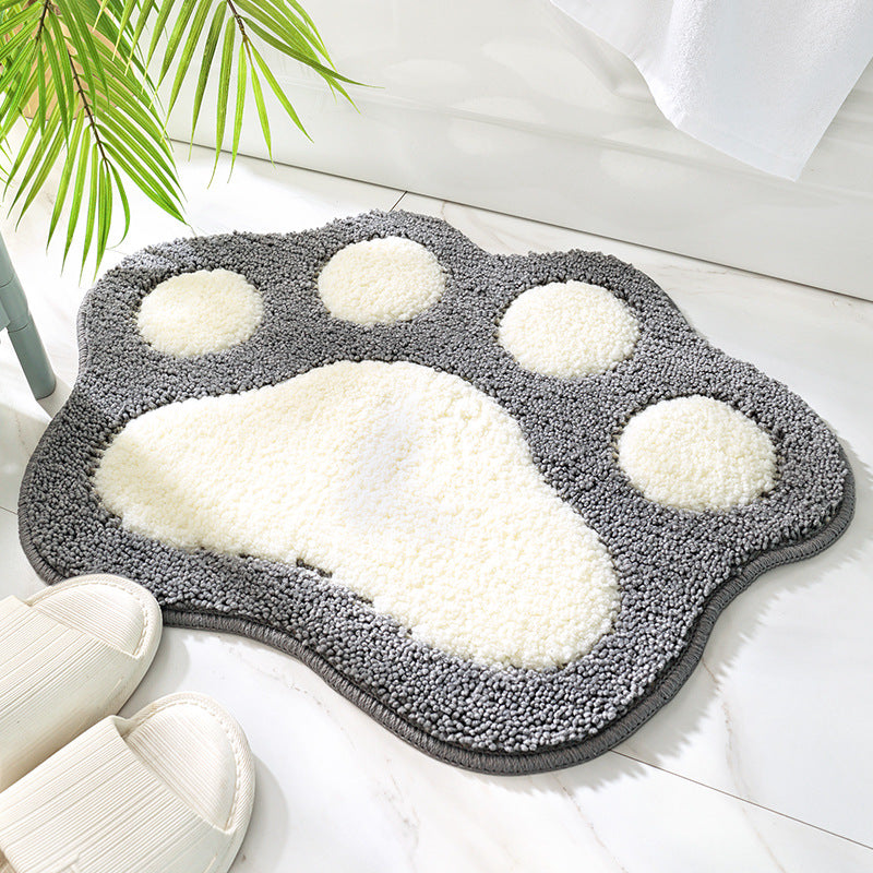 Cuttable Anti-Slip Bathroom Door Mat - Absorbent Carpet